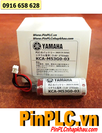 Yamaha KCA-M53G0-03, Pin nuôi nguồn PLC Yamaha KCA-M53G0-03 lithium 3.6v 2750mAh, Xuất xứ Nhật Yamaha KCA-M53G0-03, Pin nuôi nguồn PLC Yamaha KCA-M53G0-03 lithium 3.6v 2750mAh, Xuất xứ Nhật